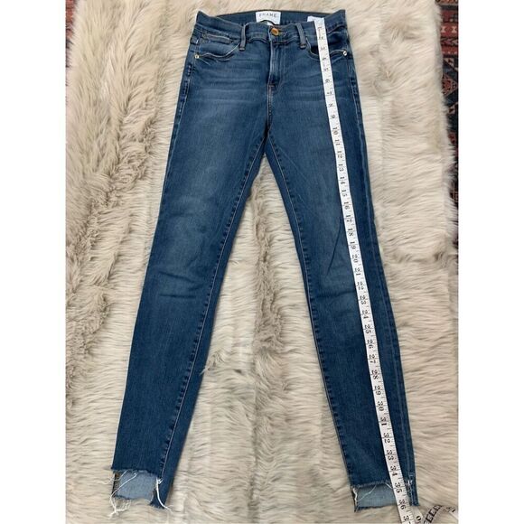 Frame denim Le High Skinny jeans 25 - Picture 7 of 8